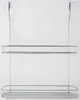 Reling System 2 Etagen Ablage Chrom Küchen Gewürzbord Produktbild-Vorschau 2