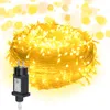 Jopassy 20M 200 LED Lichterkette Warmweiß 8 Lichtmodi Produktbild-Vorschau 2