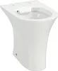 Stand-WC Rekia Flachspüler ohne Spülrand Abgang waagerecht Produktbild-Vorschau 1