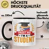 Trust Me I'm A Student Tasse Geschenkidee Schüler Student Produktbild-Vorschau 3