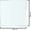 HOOZ Funkenschutzplatte – ESG Sicherheitsglas 6 mm, Produktbild-Vorschau 2