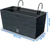 Prosperplast Furu Collection Blumentopf, Silber, Produktbild-Vorschau 16