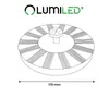LUMILED Solar Springbrunnen für Außen, Solar Wasserspiel Produktbild-Vorschau 8