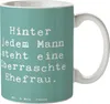 Mr. & Mrs. Panda Pott Spruch Überraschte Ehefrau - Produktbild-Vorschau 1