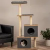 dobar Katzen Kratzbaum mit Katzenhöhle "Hannah", ca.: Produktbild-Vorschau 4