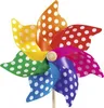 Windmühle Dots auf Holzstab Ø45cmx110cm Produktbild-Vorschau 2