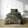 Camouflage Bettwäsche 135x200 cm Militär US Army Stern Camo Produktbild-Vorschau 2