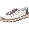 Gemini Damen Sneaker Leder Cutouts sportliche Schnürschuhe Produktbild-Vorschau 19