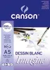 CANSON Skizzenblock Imagine DIN A5 200 g/qm 50 Blatt Produktbild-Vorschau 2