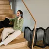 Barrière de sécurité Relaxdays, barrière autoportante, H x Voir les images du produit 3