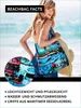 Große Strandtasche wasserabweisend mit Reißverschluss - Produktbild-Vorschau 4