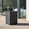 sweeek - Außenküche Stahl 2 Türen B 60 cm - Schwarz Produktbild-Vorschau 4