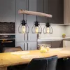 Hängeleuchte, Käfig Design, Holz, L 60 cm Produktbild-Vorschau 14