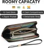 Geldbörse Damen Groß Vintage Leder Portemonnaie mit RFID Produktbild-Vorschau 4