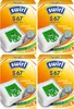 Four packages of Swirl S67 vacuum cleaner bags are arranged in a 2x2 grid. Produktbild-Vorschau