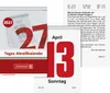 2027 BRUNNEN Tagesabreißkalender 65x98mm Nr.4 Produktbild-Vorschau 4