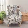 Stretch Armchair Cover Elastický potištěný potah na pohovku Náhled obrázku produktu 1
