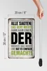 Blechschild Spruch 20x30cm Alle sagten das geht nicht Produktbild-Vorschau 6