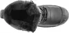 A top-down view of a black winter boot with fur lining. Produktbild-Vorschau