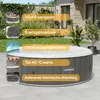 Arebos AR-HE-SPA6RA, zwart, 650 mm, 25 kg Productafbeelding-voorbeeld 3
