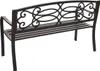 Gartenbank MCW-F44, Bank Parkbank Sitzbank, 2-Sitzer Produktbild-Vorschau 3