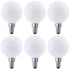 6 x LED Filament Leuchtmittel Globe G60 2W = 20W E14 opal Produktbild-Vorschau 1