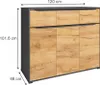 Příborník Vicco Ruben Zlatý mocný dub 48 x 101.6 cm se Náhled obrázku produktu 3