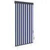 vidaXL Tenda a rullo per esterni 100 x 250 cm blu e bianca Anteprima dell’immagine prodotto 1