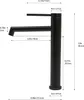 Vysoká baterie Mixer Tap Koupelnová baterie Vertikální Náhled obrázku produktu 2