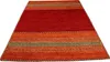 Natur Teppich Kelim Navarro Rot Orange, Größe:70x140 cm Produktbild-Vorschau 4