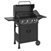 TAINO BRANDO 4+1 Gasgrill 4 Brenner Seitenkocher BBQ Produktbild-Vorschau 2