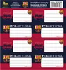 Adesivi per il taccuino FC Barcelona Astra Anteprima dell’immagine prodotto 4
