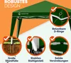 CASARIA®  Gazebo da Giardino Capri 3x3m Pop-Up Protezione Anteprima dell’immagine prodotto 3