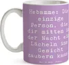 Mr. & Mrs. Panda Tasse Spruch Hebamme Lächeln - Produktbild-Vorschau 3