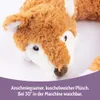 Habibi Plush Premium Wärmetier Nackenwärmer Fuchs Hirse Produktbild-Vorschau 12