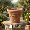 Teramico "Festonato" Terracotta Topf Frostfest 35 cm Produktbild-Vorschau 2