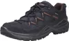 A single navy blue hiking shoe with brown accents is shown against a white background. Anteprima dell’immagine prodotto