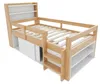 Łóżko wielofunkcyjne 90x200 cm z drewna sosnowego, łóżko Podgląd zdjęcia produktu 19