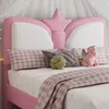 Flieks Polsterbett Kinderbett 90x200cm mit kronenförmigem Produktbild-Vorschau 7