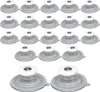 20x Saugnäpfe Klettverschluss 45mm für Auto Fenster Produktbild-Vorschau 1