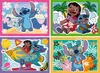 Kinderpuzzle 4x35 Teile - Speedy Puzzle Disney Stitch Produktbild-Vorschau 1