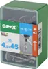 SPAX Spenglerschraube, 4,5 x 45 mm, 30 Stück, Vollgewinde, Produktbild-Vorschau 3