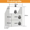 TWSOUL Regal Dachschrägenregal,Dachschrägenschrank mit 2 Produktbild-Vorschau 2
