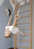Turnringe aus Holz und verstellbaren Gurt | Gym Ringe, Produktbild-Vorschau 2