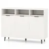 GOPLUS Sideboard Küche, Küchenschrank mit 3 Türen & 3 Produktbild-Vorschau 1