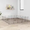 vidaXL 20 pcs. cage pour animaux domestiques avec porte Voir les images du produit 9