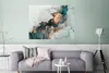 MuchoWow® Poster Blau - Marmor - Gold 120x90 cm - Wandbild Produktbild-Vorschau 5