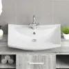 vidaXL s Keramik-Waschbecken rechteckig mit Überlauf und Produktbild-Vorschau 7