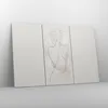 Bild auf Leinwand - Leinwandbild - 3 Teile - Frau Rücken Produktbild-Vorschau 4