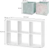 Raumteiler Vicco  Weiß 72 x 107.8 cm mit 4 Faltboxen opt.2, Produktbild-Vorschau 3